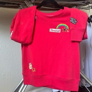 Red REBECCA MINKOFF Sweater Top